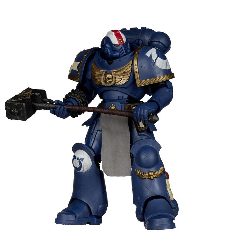 Boneco de ação McFarlane Toys Warhammer 40.000 Lieutenant Titus
